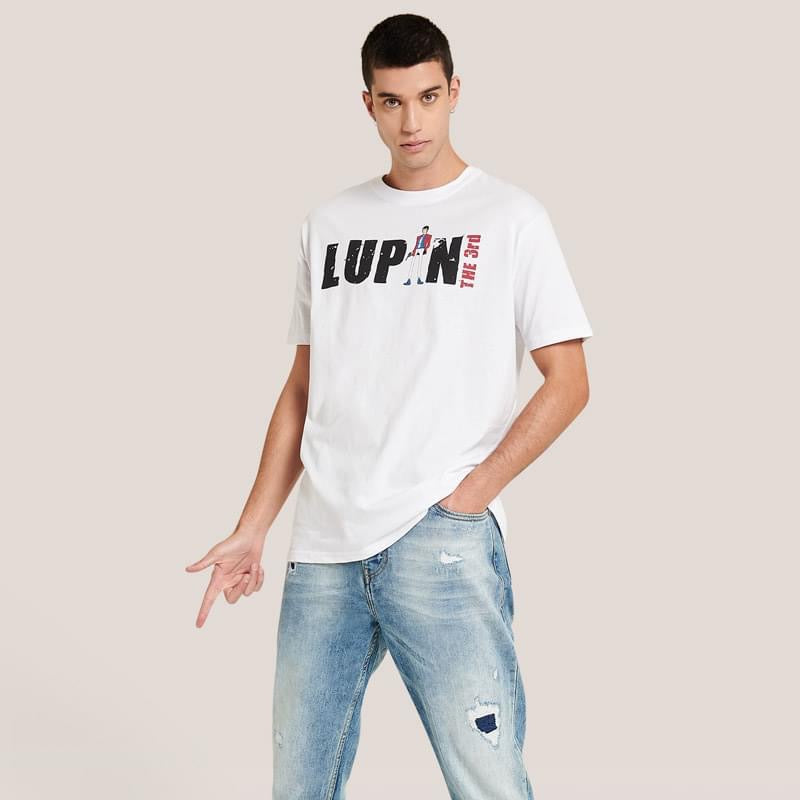 Lupin T-shirt in white