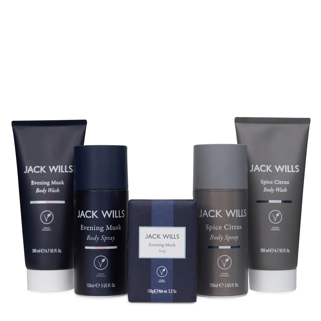 Jack Wills Shower & Scrub Gift Set