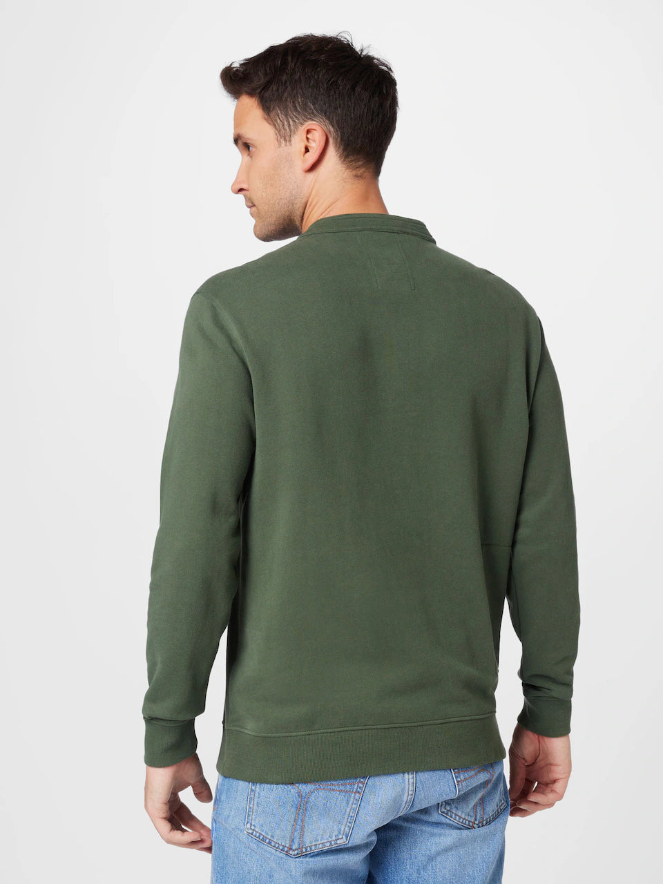 Nowadays Grandad Sweatshirt in green