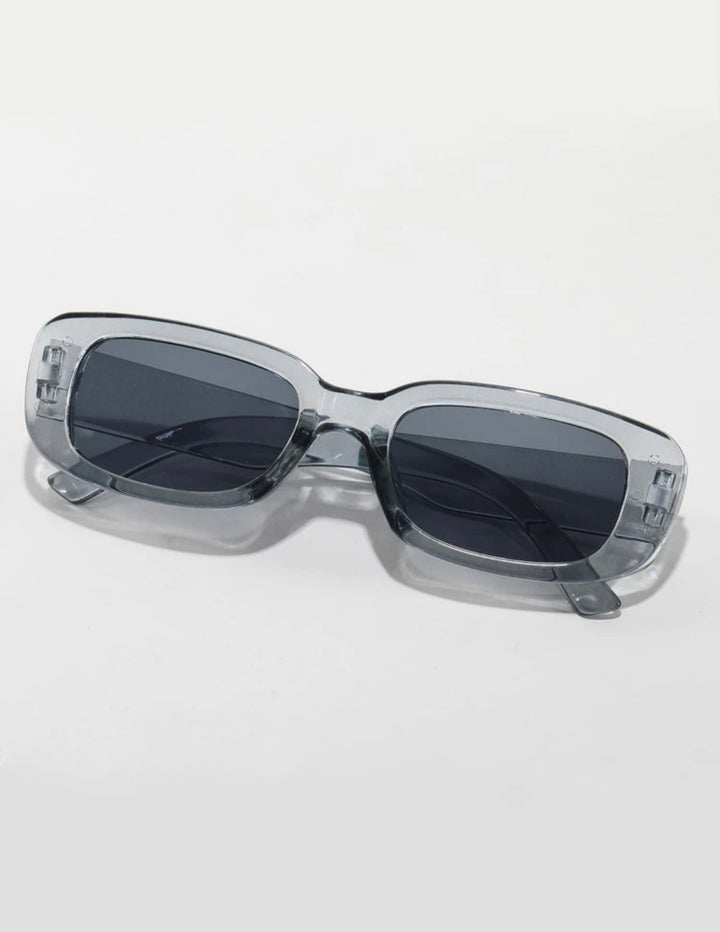 Acrylic Transparent Sun glasses in Gray