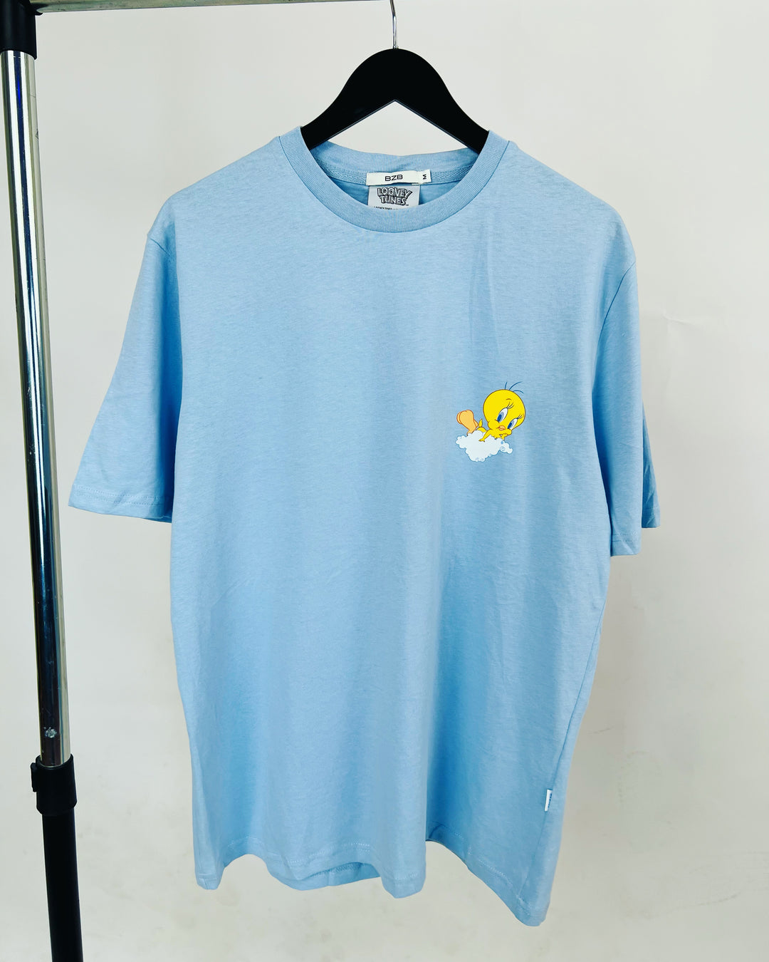 Looney Tunes Logo print T-shirt in blue