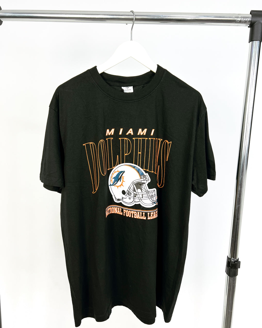 Miami Dolphins Print T-shirt in Black