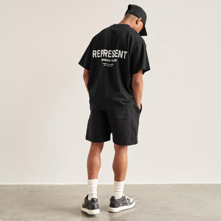 REPRESENT OWNERS CLUB T-SHIRT IN BLACK