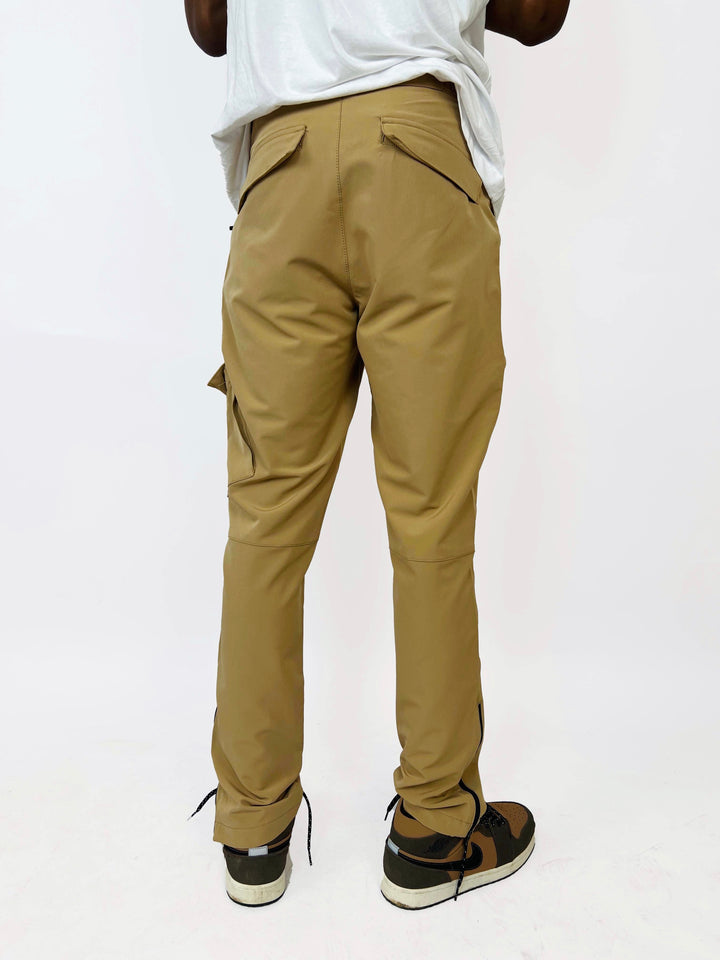 157 Tapered Technical Viscose Cargo in Brown