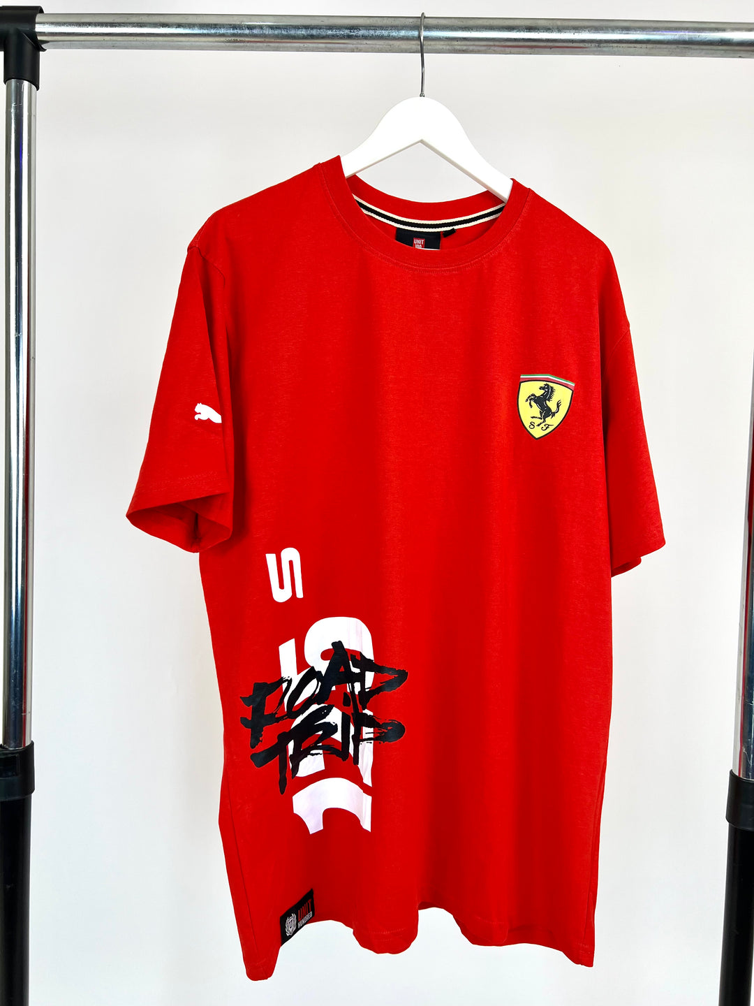 UNIT 100 Ferrari T-shirt in Red