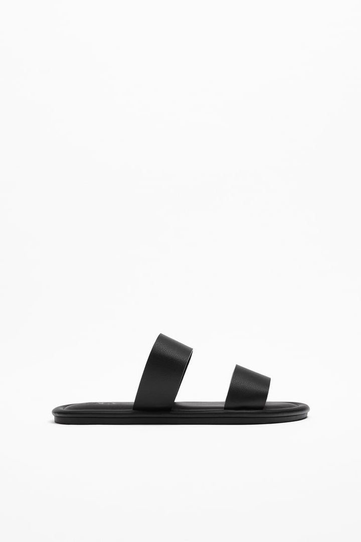 ZARA FLAT SANDALS WITH STRAPS