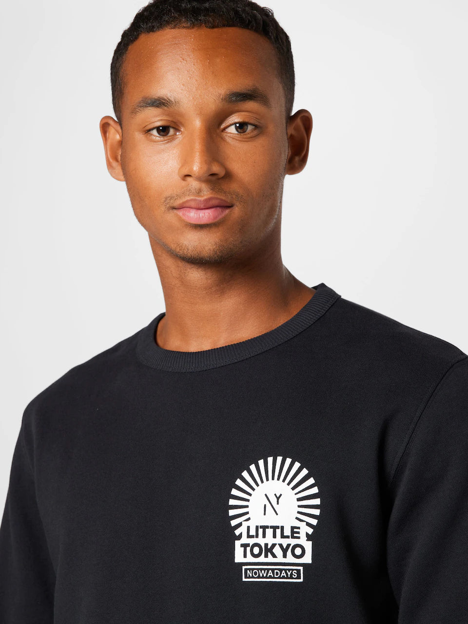 Nowadays little Tokyo sweatshirt in black