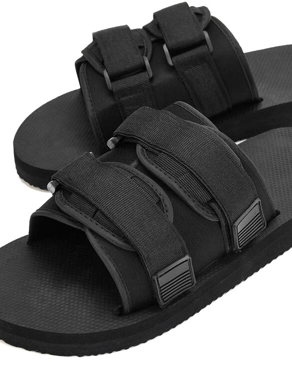 Tech slides in black