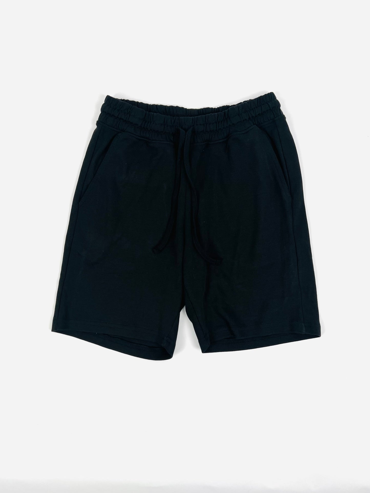 Housebrand invincible print shorts in black