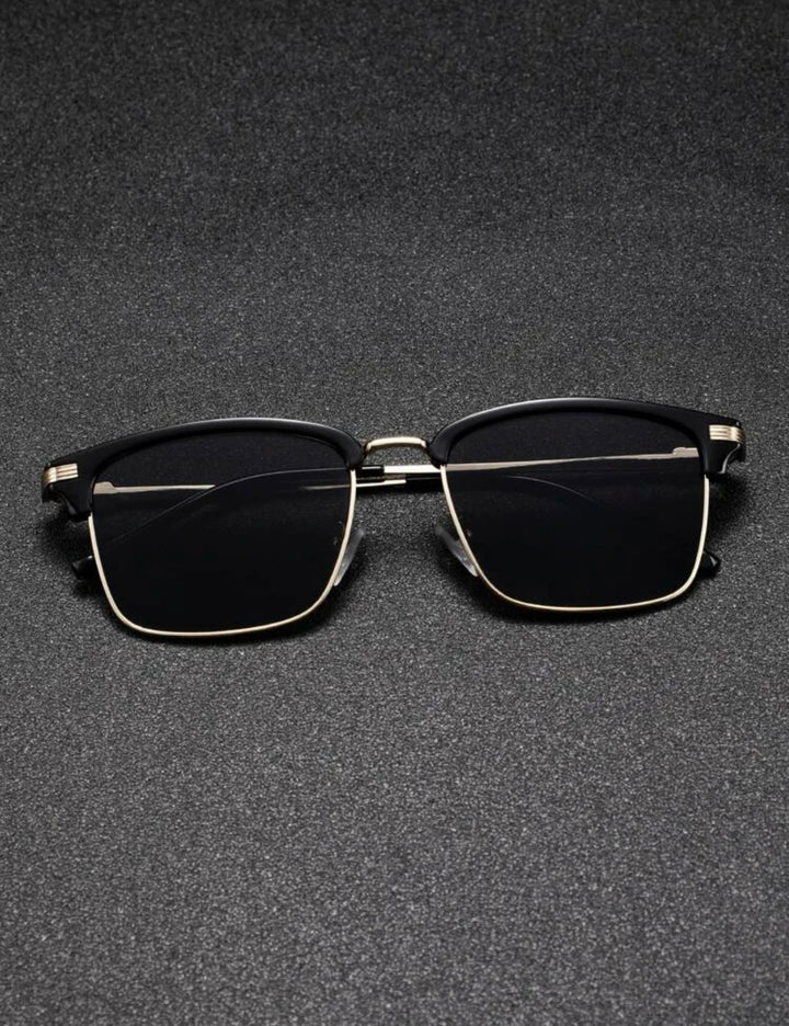 Minimalist Gold Frame Sun Glasses