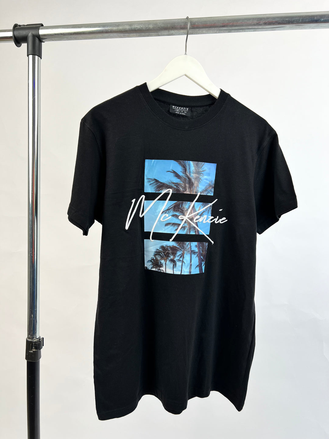 McKenzie photo print t-shirt in black