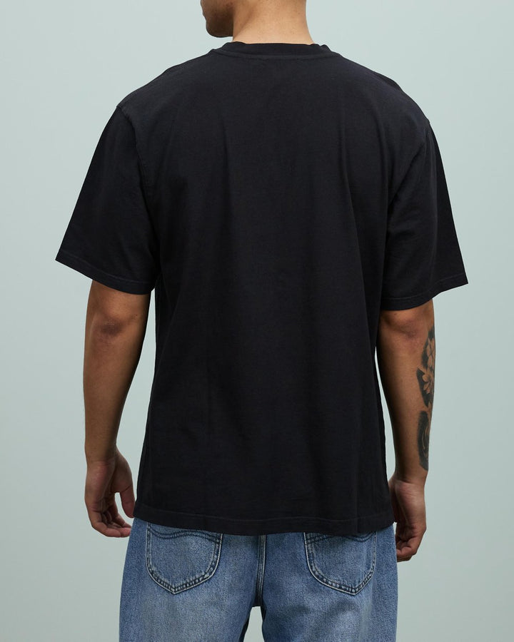 Heavyweight Cotton T-shirt in black