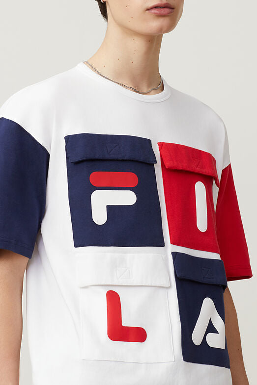 Fila hakon t-shirt in white