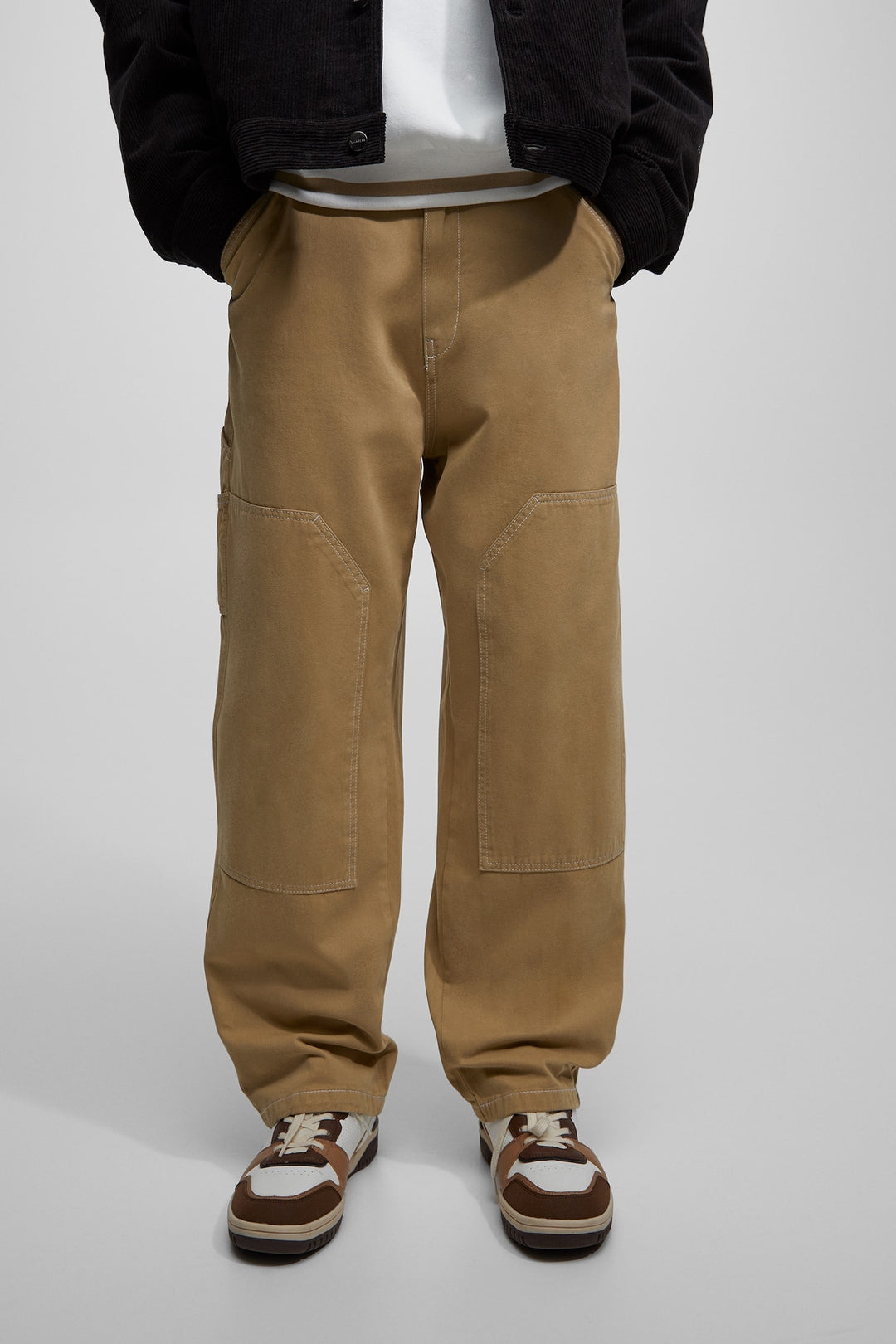 Pull&Bear Kangol carpenter trousers