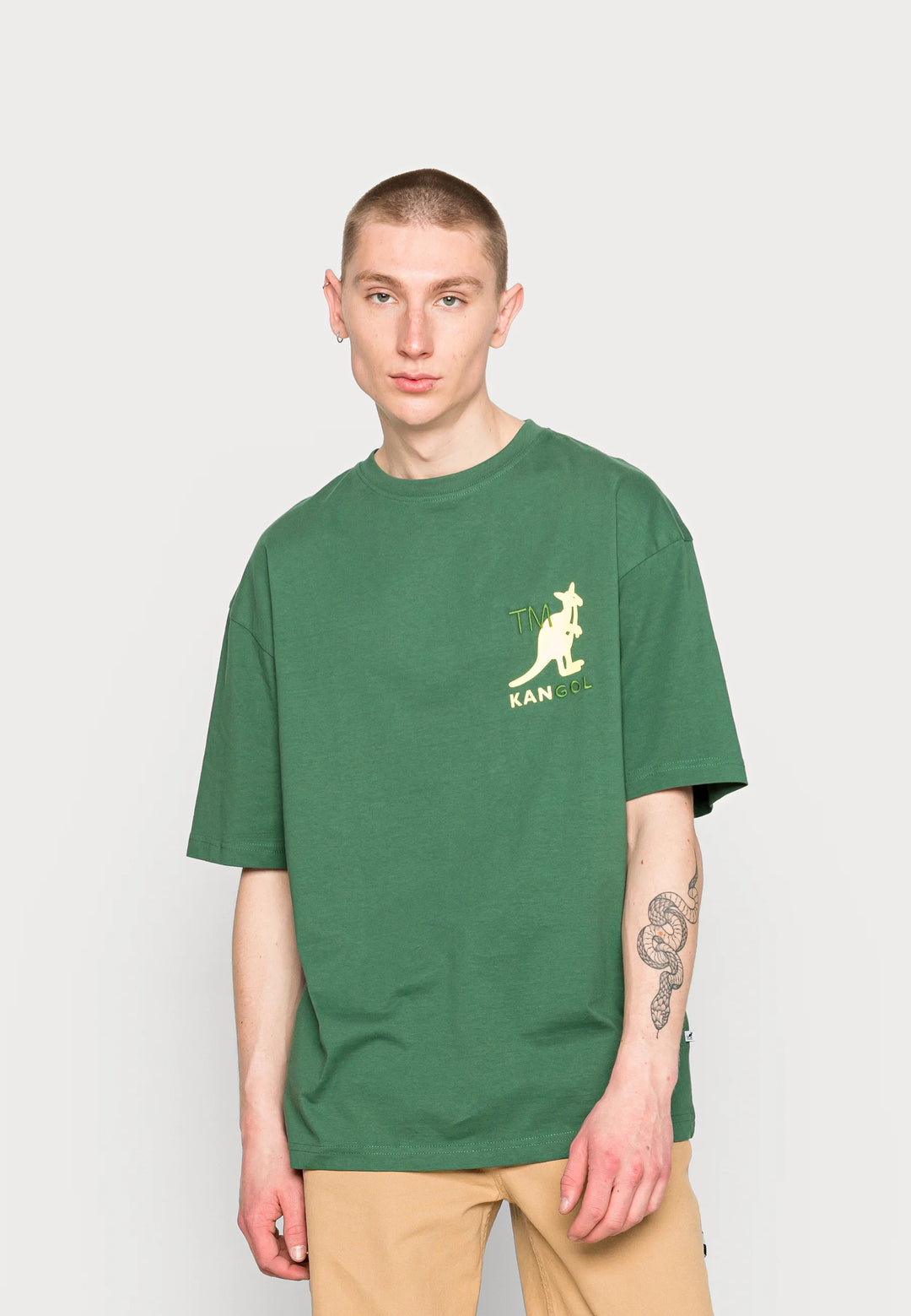 Kangol Harlem backprint T-shirt