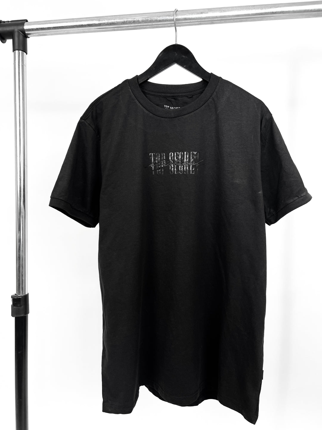 Top Secret Muscle fit T-shirt in black