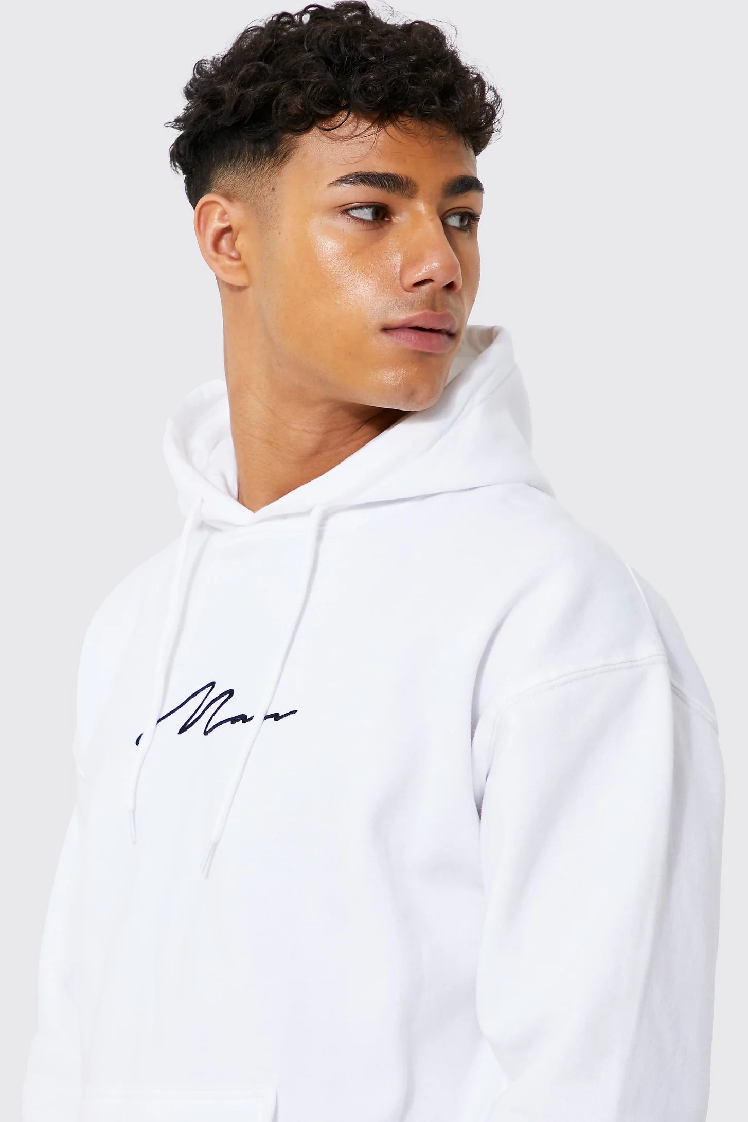 Boohooman sales signature hoodie