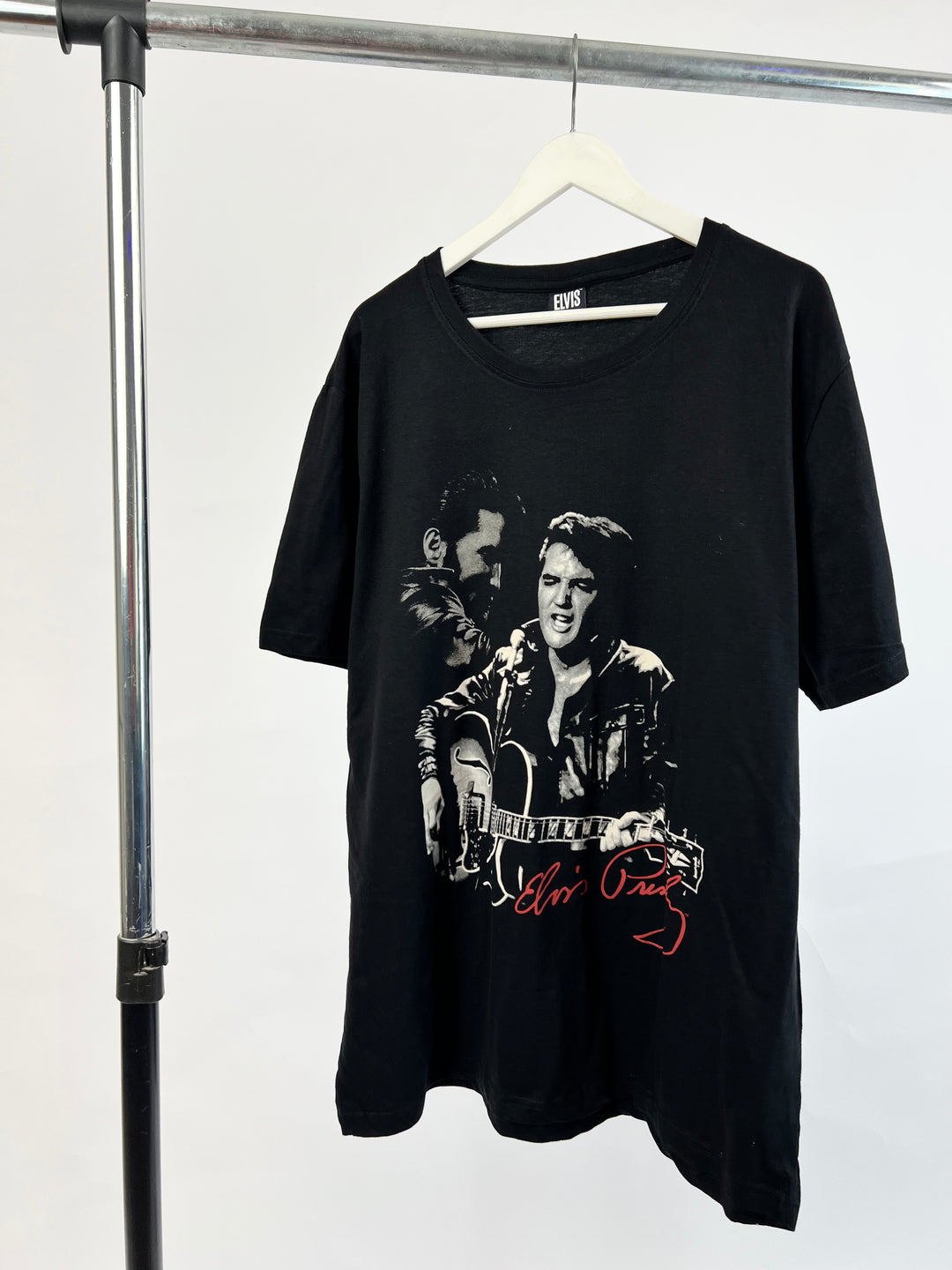 Elvis graphic t-shirt in black