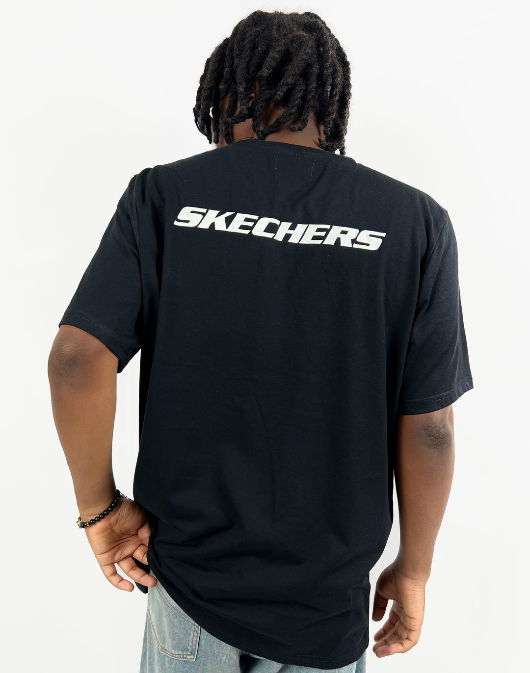 Sketchers Backprint T-shirt in black