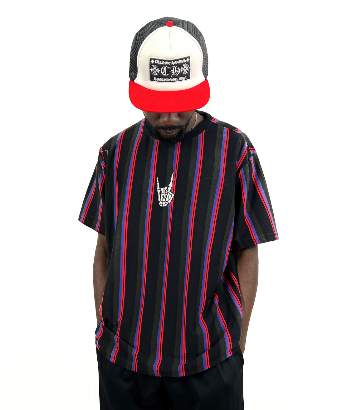 Conerstone Bodega Rock On Striped T-shirt