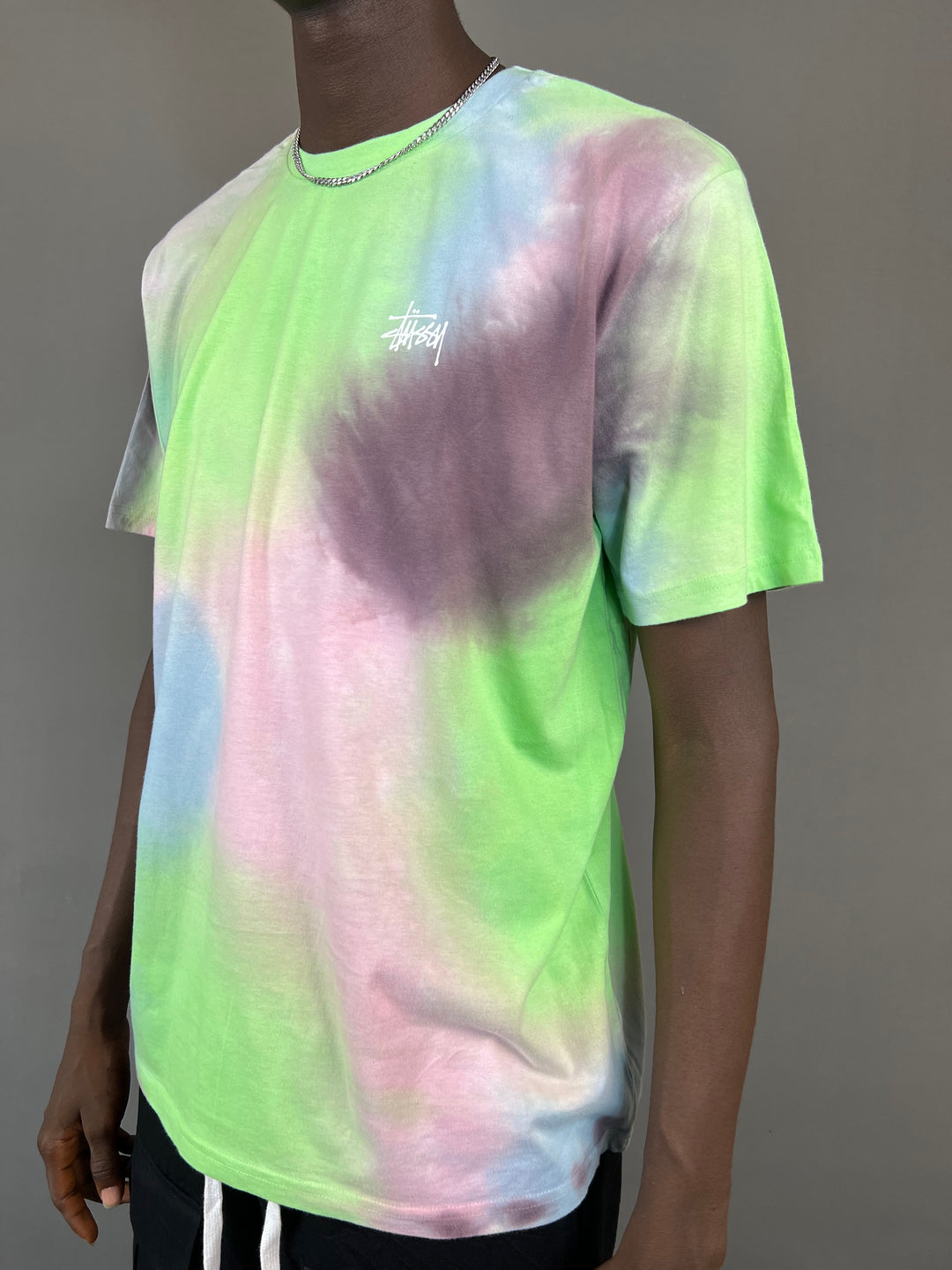 Stussy slime dye t-shirt