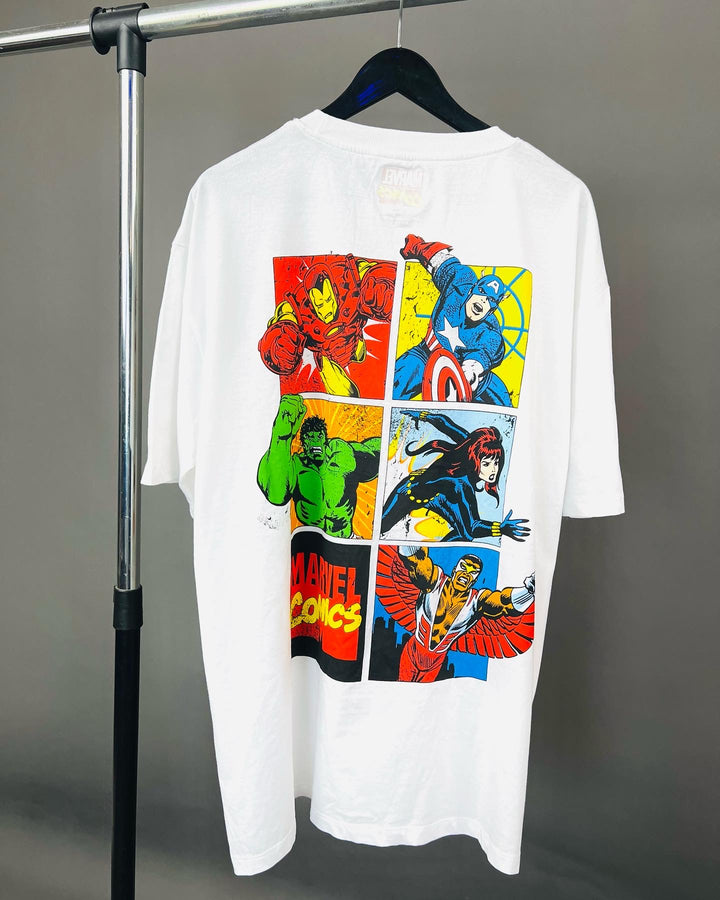 Marvel Comics Backprint T-shirt in white