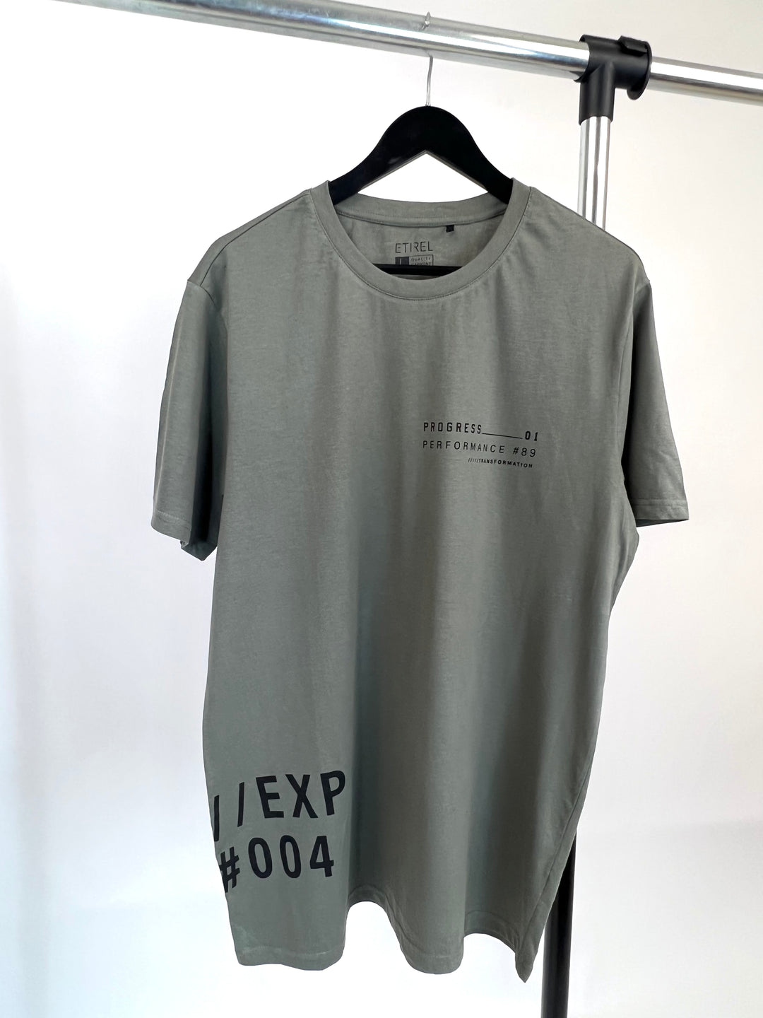 Entirel T-shirt in dark gray