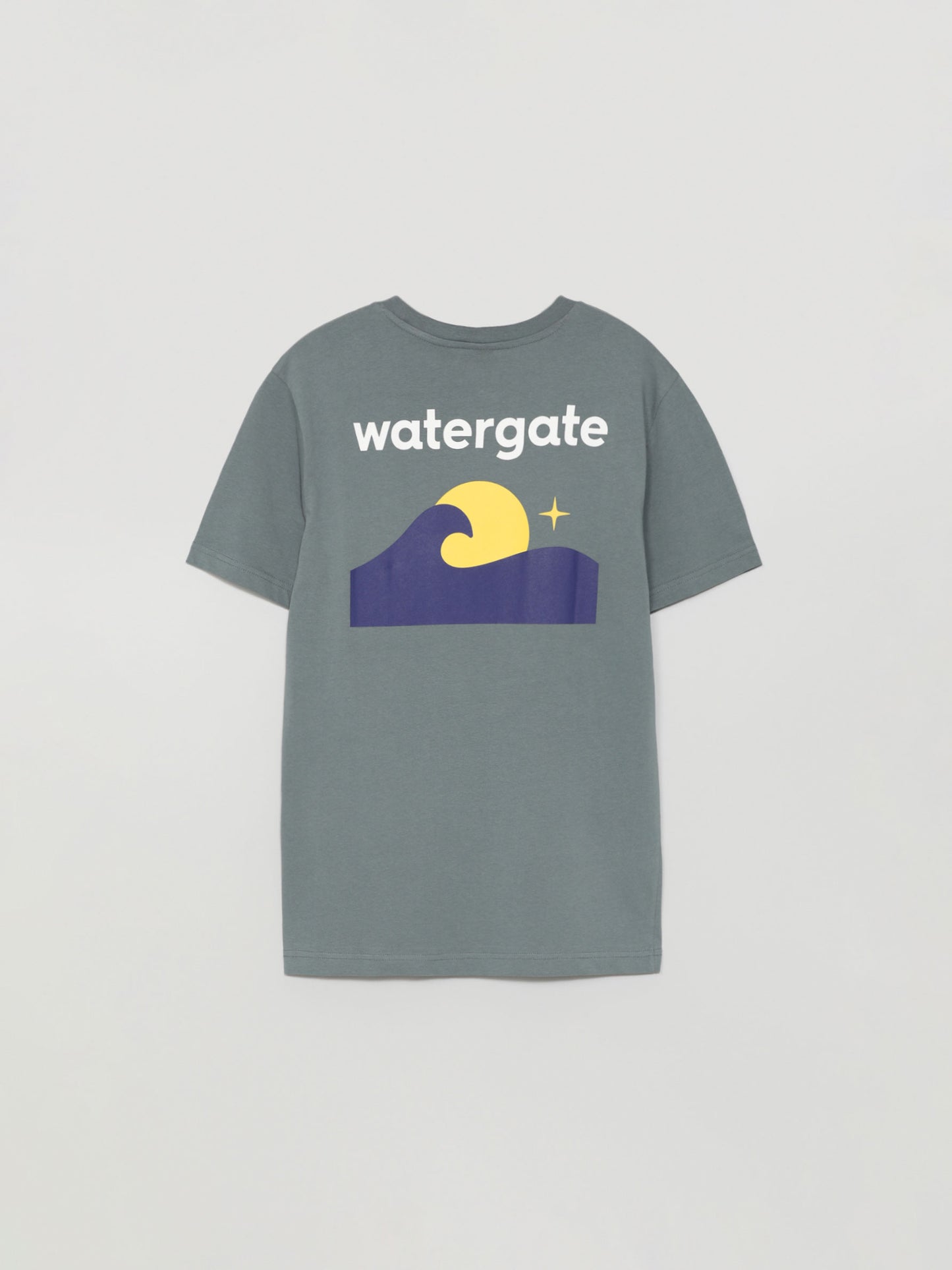 Lefties Westgate Backprint T-shirt in olive