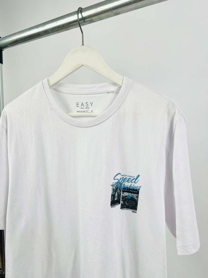 Easy west coast t-shirt in white