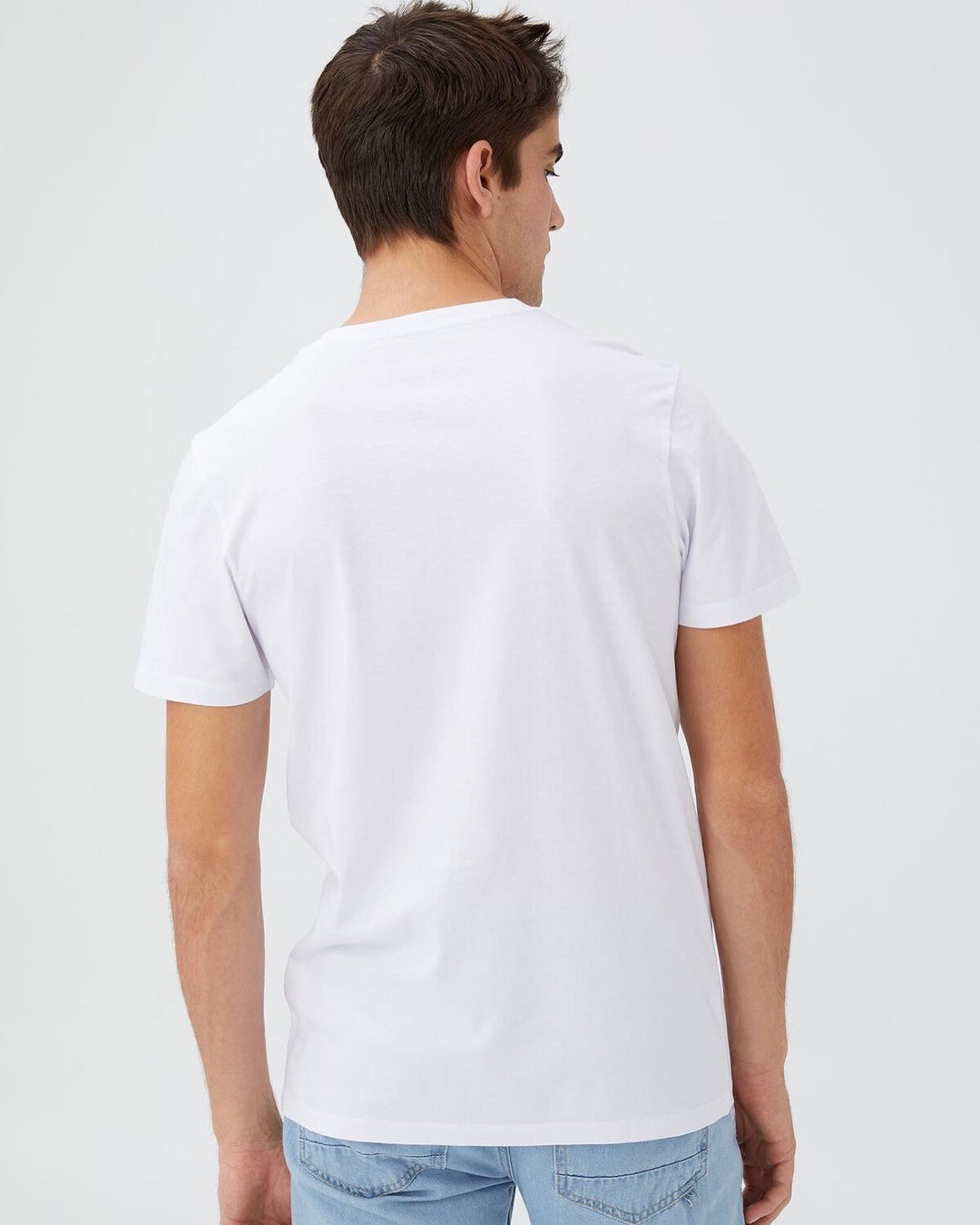 Cotton On Henley T-shirt in white