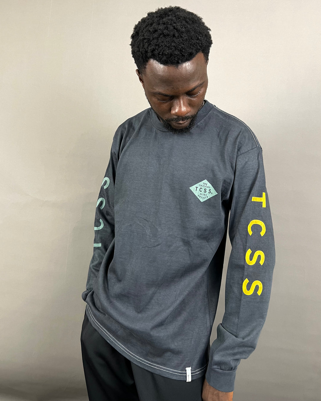 Critical Slide/TCSS "STANDARD LONG SLEEVE T-shirt in smoke