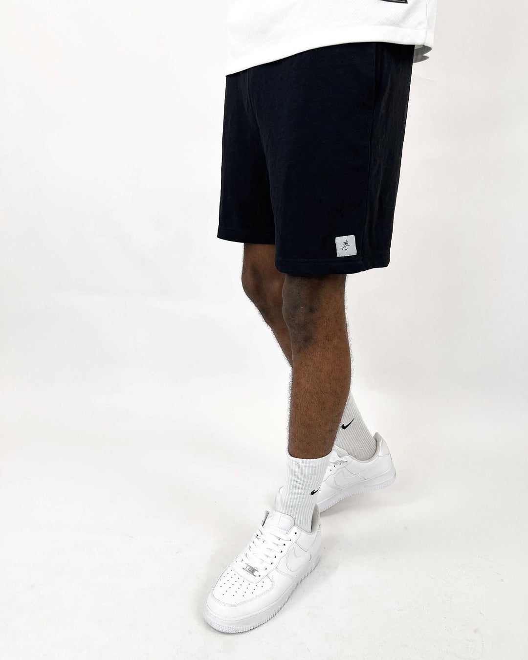 Garm Island Jersey shorts in Black