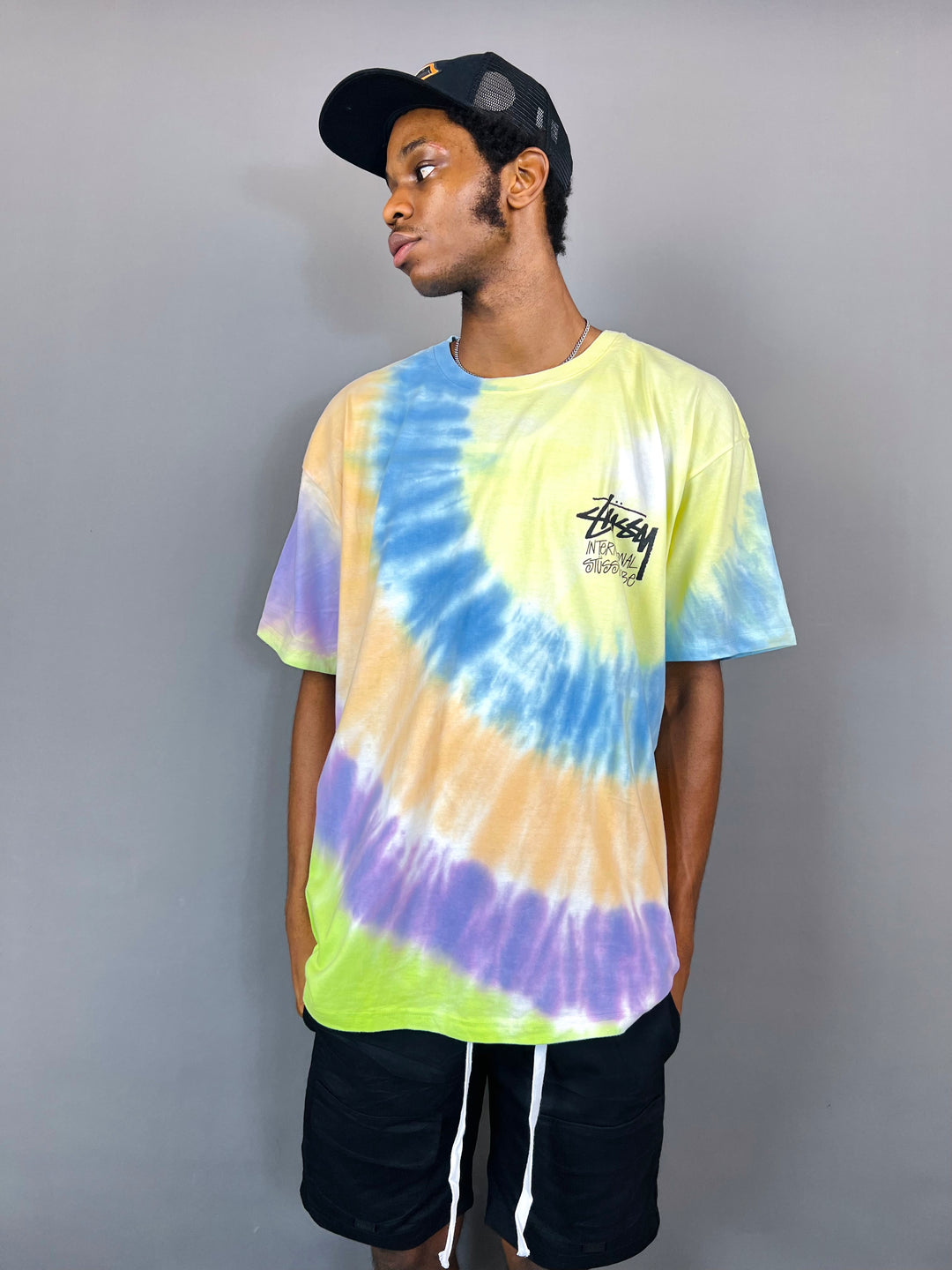 Stussy international tie and dye t-shirt