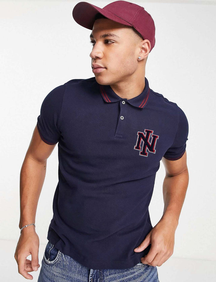 Industries Co Polo Shirt in Navy