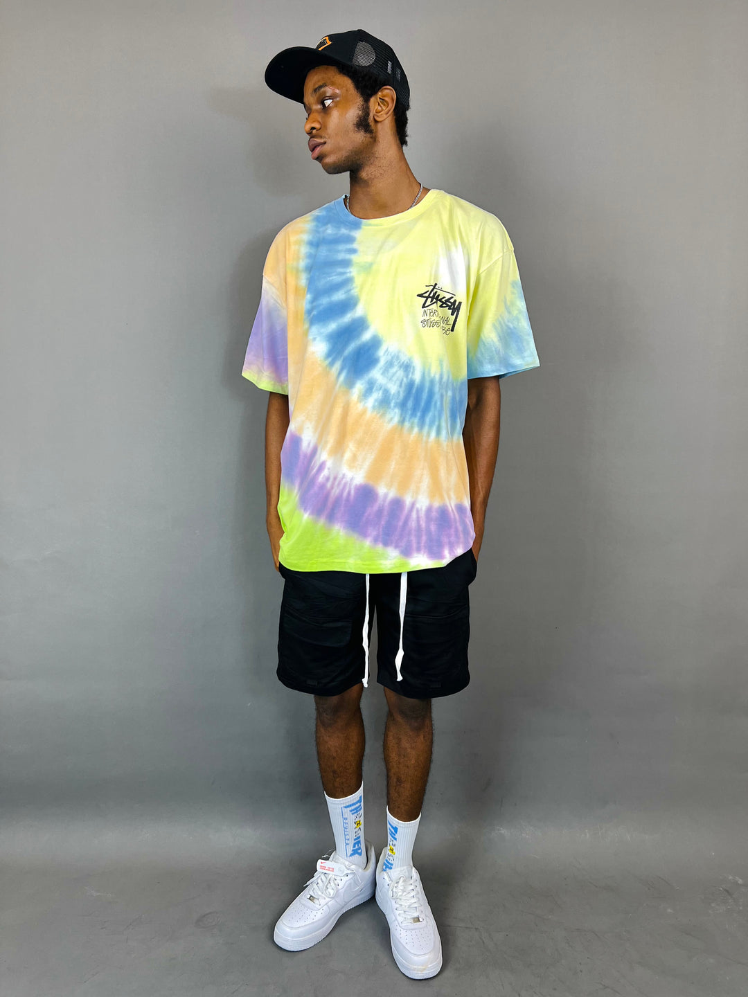 Stussy international tie and dye t-shirt