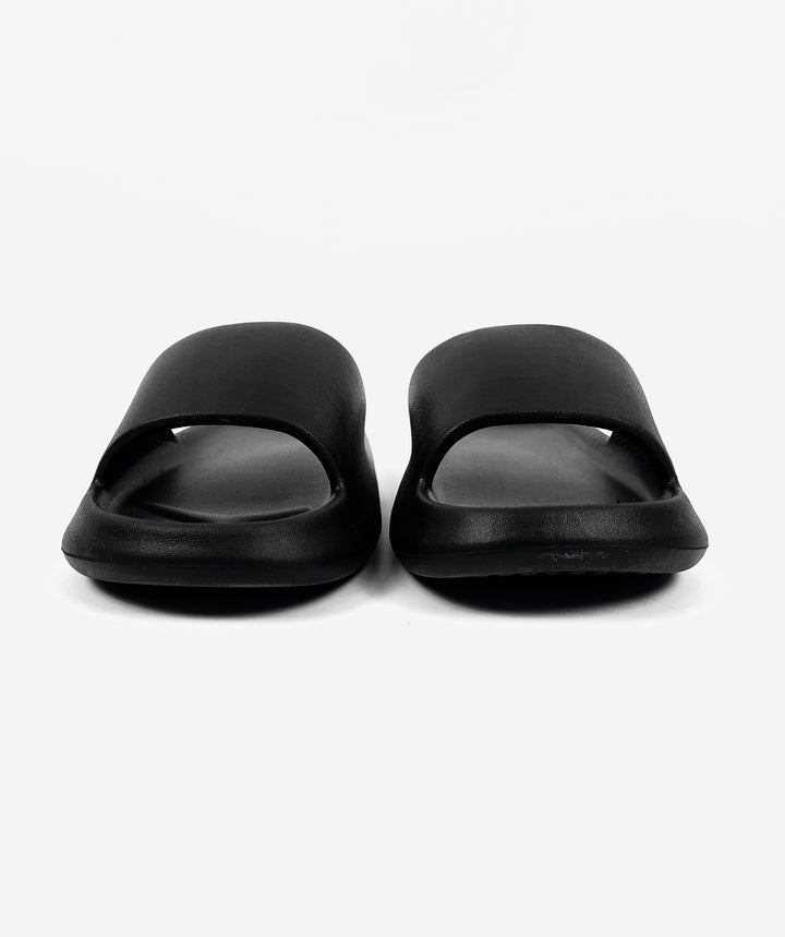 Chunky Moulded Slides in black