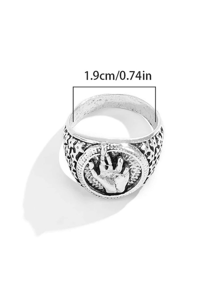 Hand Detail Ring