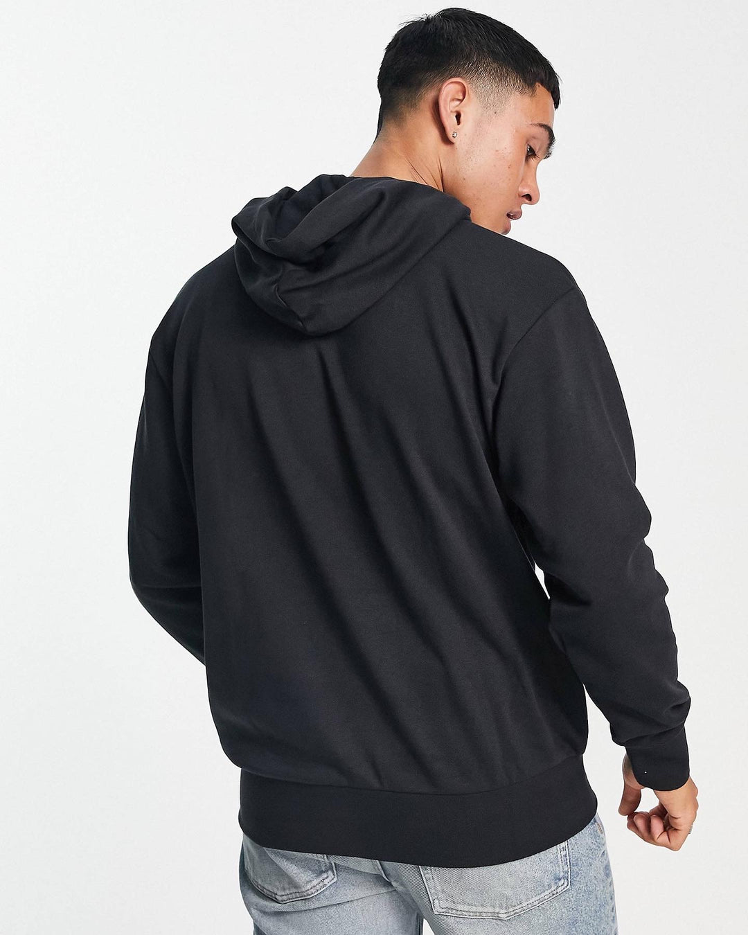 Adidas Essential Logo Hoodie in Black