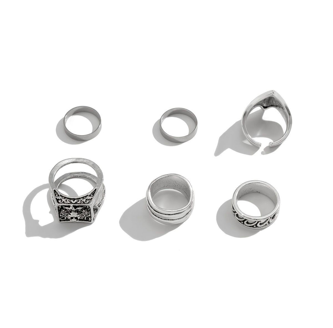 6pc Combination Stacking Ring