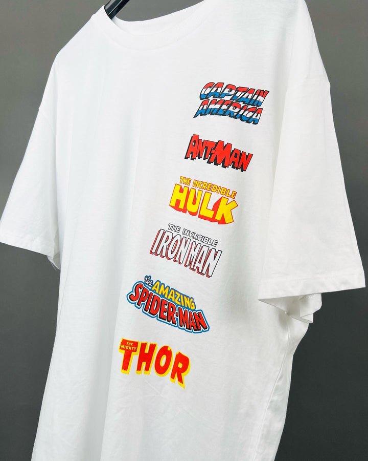 Marvel Comics Backprint T-shirt in white