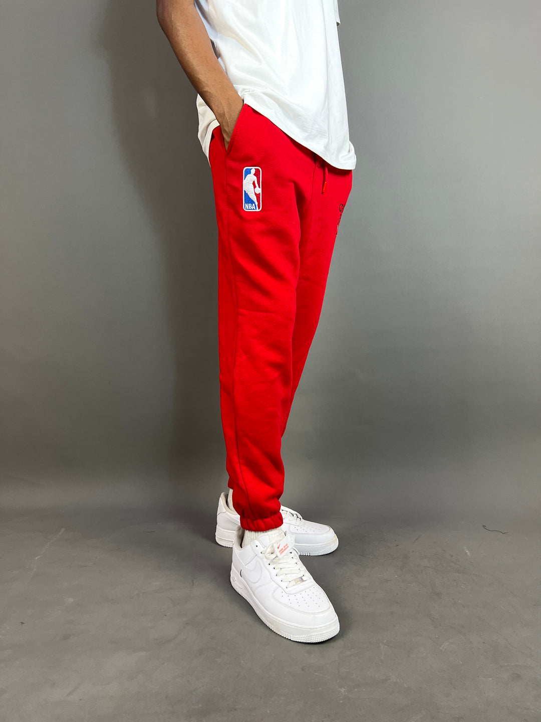 Blow up clothing Chicago bulls jogger pants in red