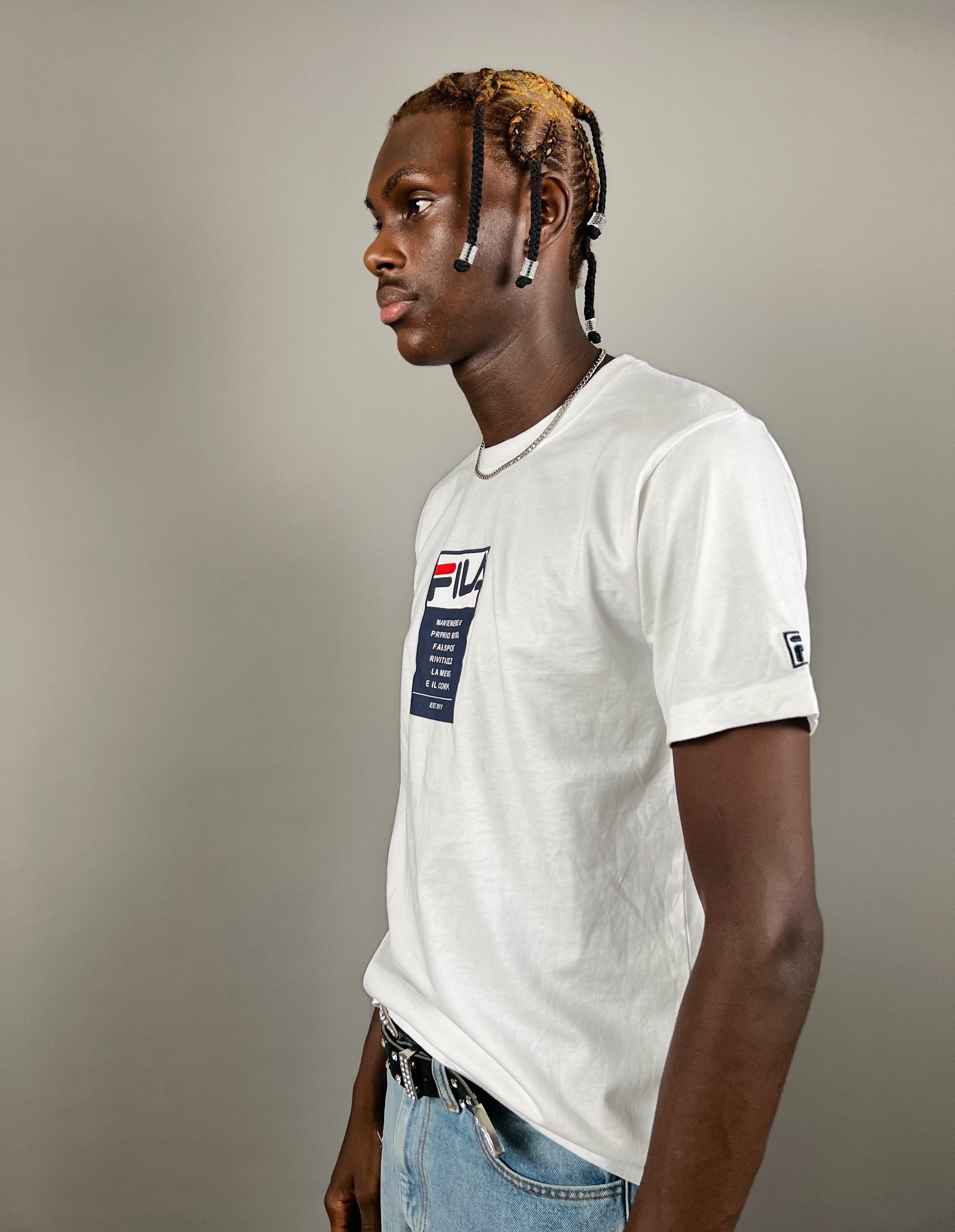 T shirt fila italia on sale