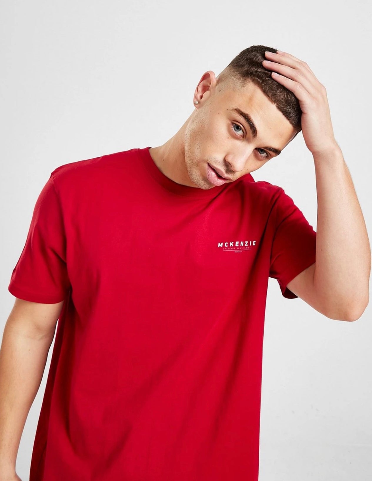 McKenzie Essential Tshirt in Chilli Red Garmisland