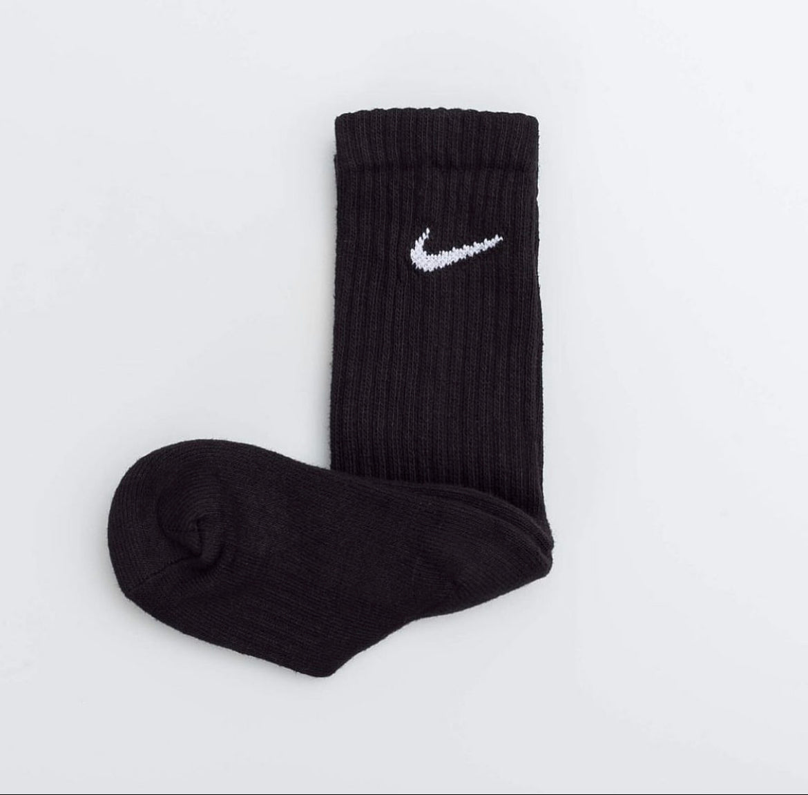 Nike crew socks black