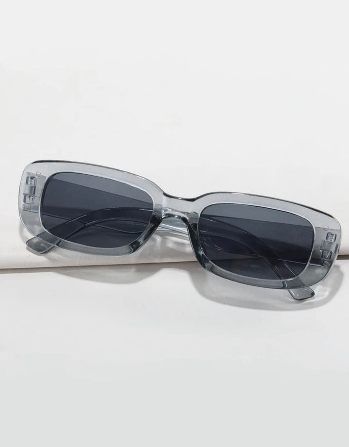 Acrylic Transparent Sun glasses in Gray