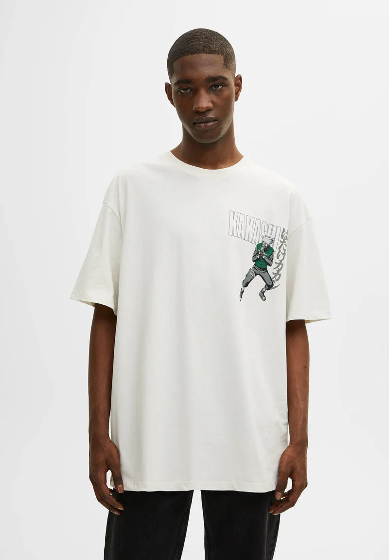 Pull&Bear Kakashi print t-shirt – Garmisland