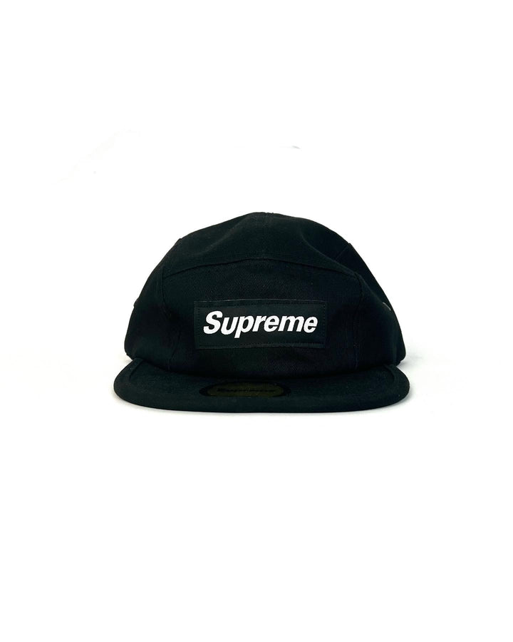 Supreme 5 panel hat in black