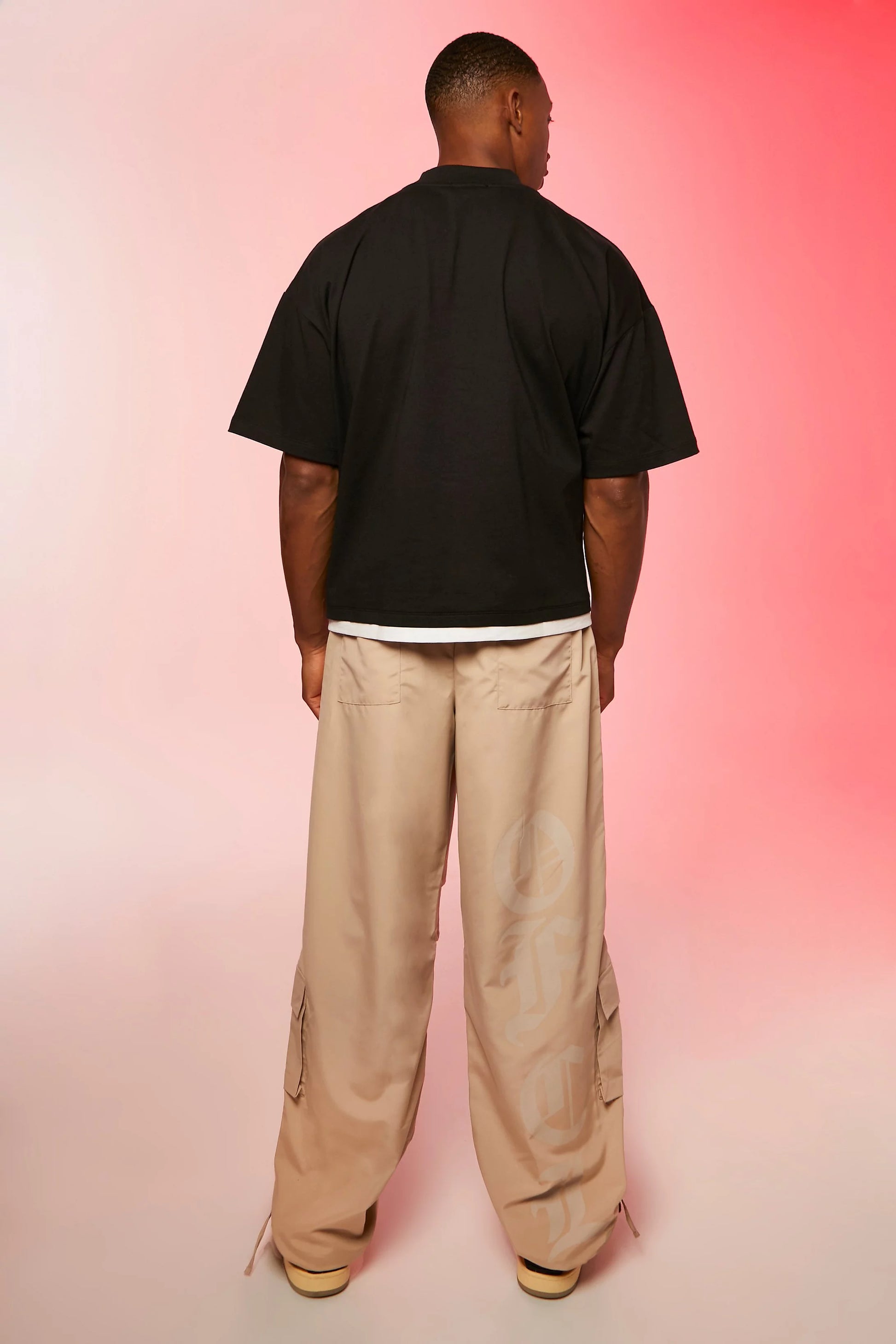 oversized boxy t shirt boohooman