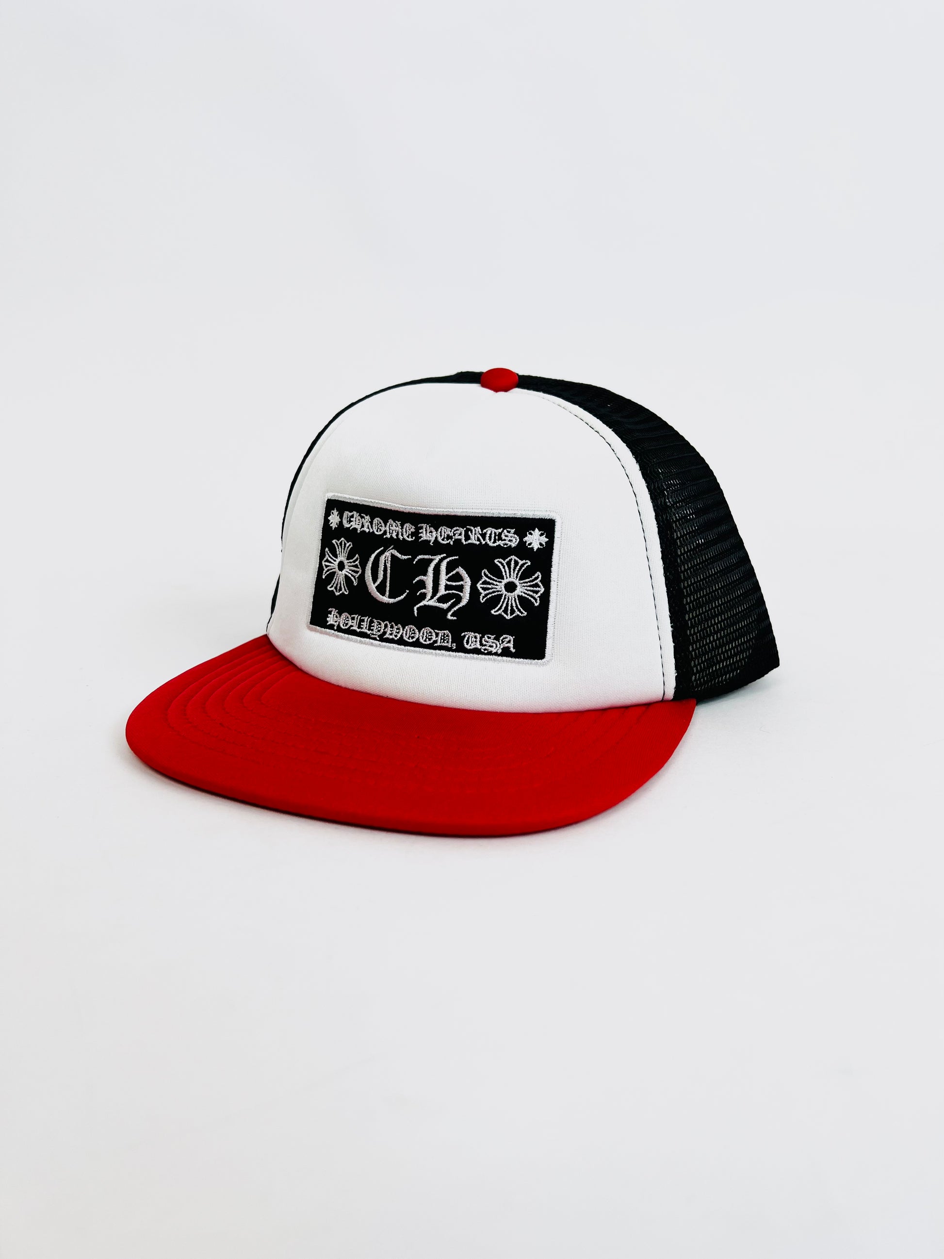 Chrome hearts discount hat red