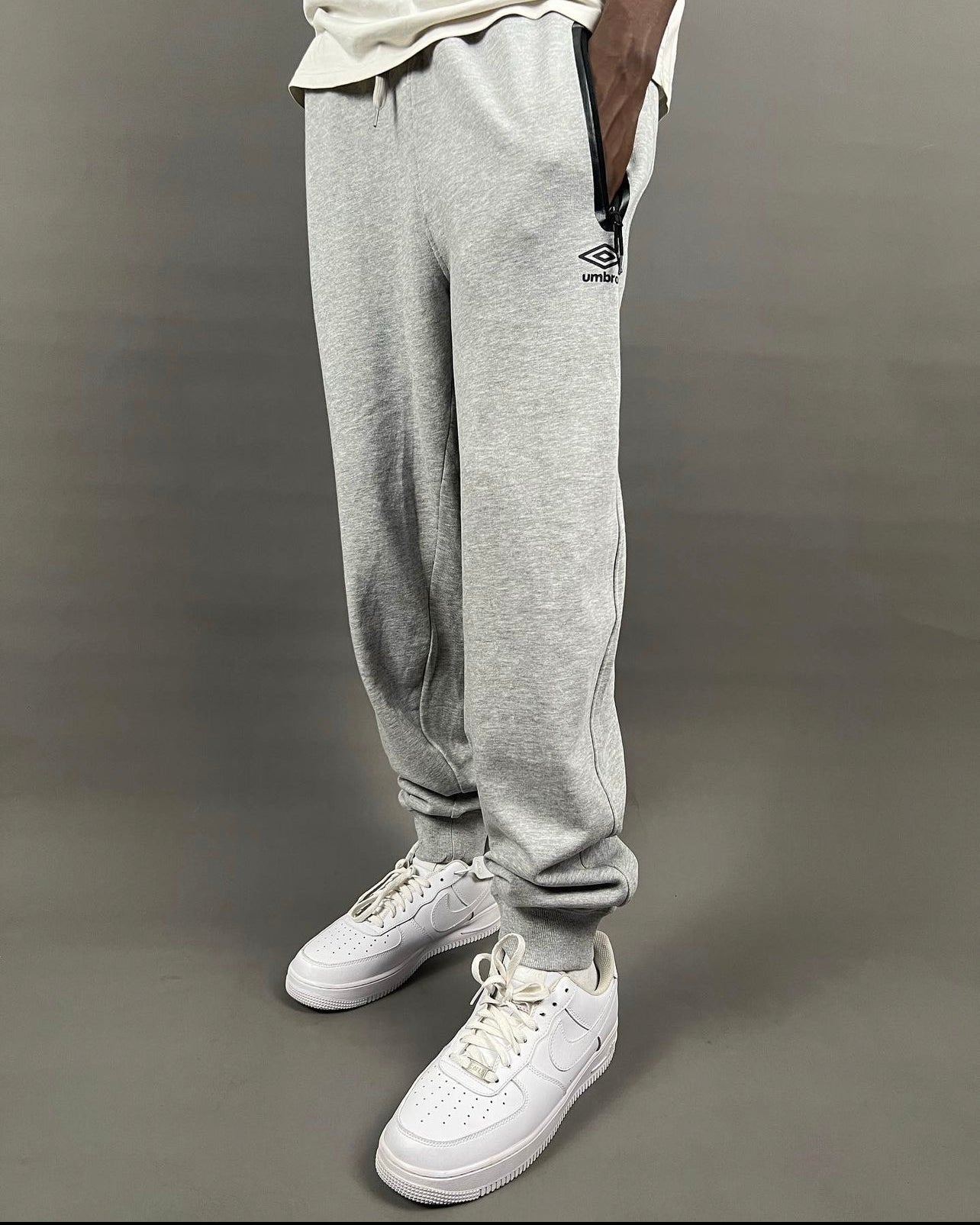 Umbro jogger pants in grey